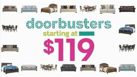 Ashley Homestore Black Friday Sale Tv Spot Doorbusters Ashley Sleep