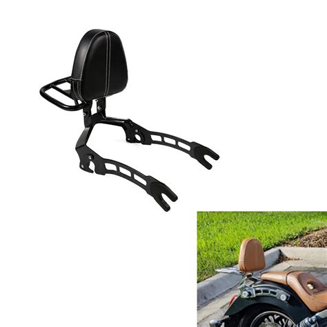 Buy COPART Detachable Backrest Sissy Bar With Luggage Rack For Indian