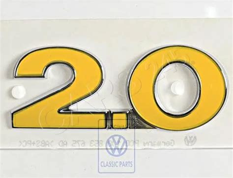 Original Vw Schriftzug Nos Vw Golf R32 Gti Rabbit 1j0853675adpvq Eur 37