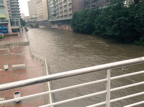 Salford Flood Alert Fears As River Levels Spike Under Heavy Rain