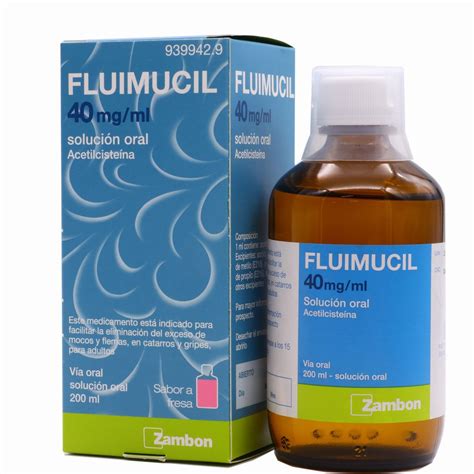 Fluimucil Mg Ml Solucion Oral Frasco De Ml Farmacia Fuente