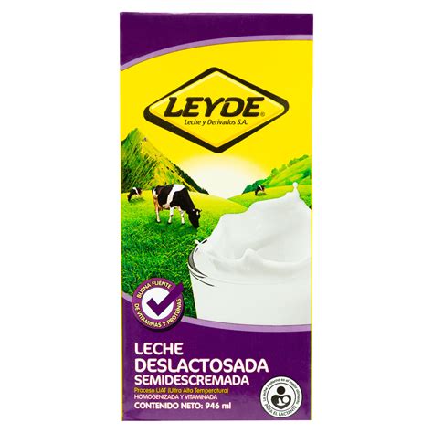 Comprar Leche Leyde Deslactosa Semidescrem 946ml Walmart Honduras