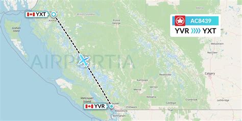 Ac Flight Status Air Canada Vancouver To Terrace Aca