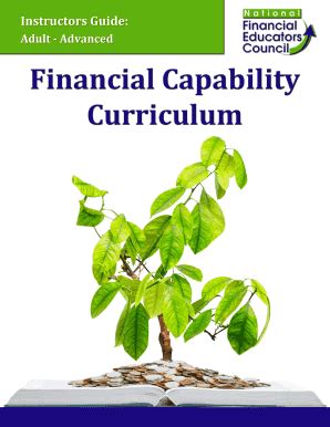 Fillable Online Financialeducatorscouncil Instructors Guide Adult