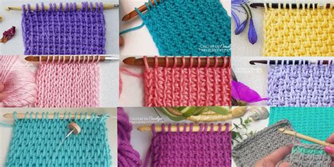 Top Easy Video Tutorials Tunisian Crochet Stitches The Purple Poncho