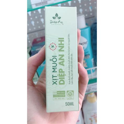 XỊt ĐuỔi MuỖi DiỆp An Nhi 50ml Shopee Việt Nam