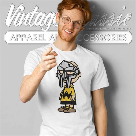 Mf Doom Charlie Brown Shirt Vintagenclassic Tee