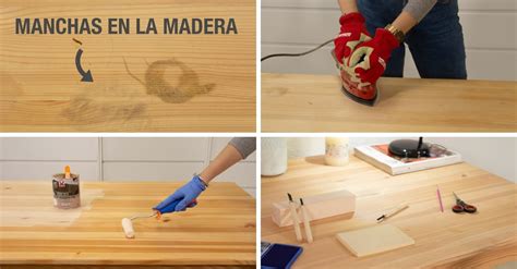 Cómo Renovar Una Mesa De Madera Con Manchas Handfie Diy