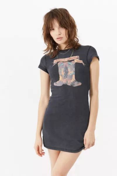 Uo Western Mini Dress Urban Outfitters