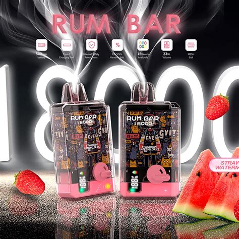 Rum Bar Puff Vape K Disposable E Cigarette