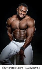 Handsome Muscular Man Naked Torso Sitting Stock Photo 1936230754 Shutterstock