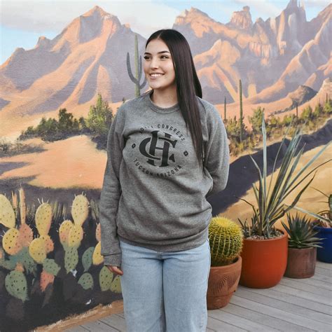 Bella Canvas Crew Neck Sweatshirt Hc Roundel Logo Hotel Congress
