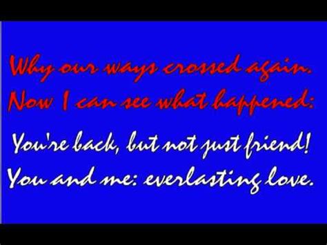 Everlasting Love Karaoke Youtube