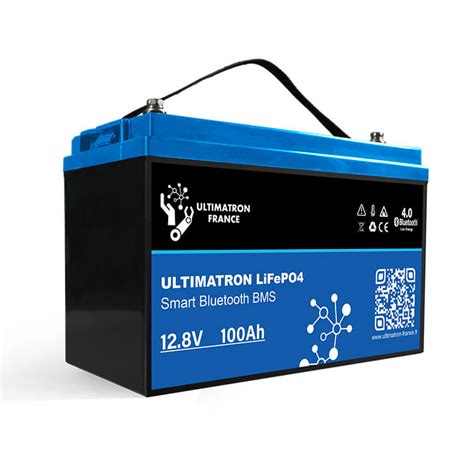 Batterie Ultimatron UBL 12 100 Lithium 12 8V 100Ah LiFePO4 Smart BMS