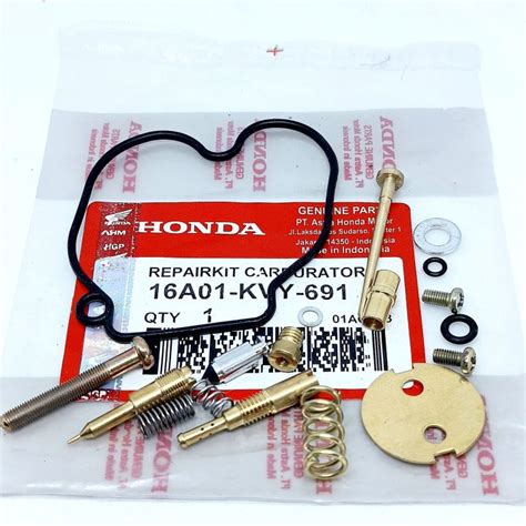 Carburetor Repair Kit And Rubber Membrane Air Cut For Honda Beat Carb