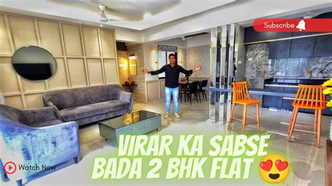 New Launch Virar Ka Sabse Bada 2 Bhk Flat 2bhk Virar West