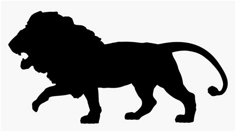 Silhouette African Wild Dog Lion Clip Art - Safari Animals Silhouette ...