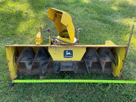 John Deere Snow Blower Bigiron Auctions