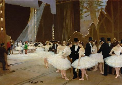 In The Wings At The Opera House Jean Beraud