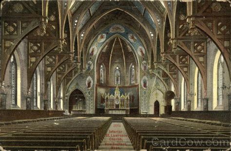 Interior St. Lawrence Church New Bedford, MA