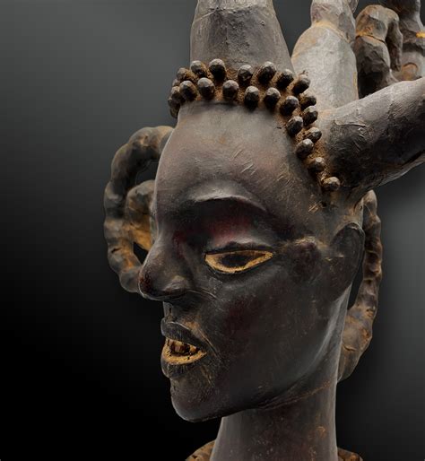 CREST MASK Ekoi Ejagham Culture Nigeria First Half Of The 20th