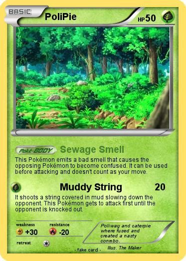 Pokémon Polipie Sewage Smell My Pokemon Card