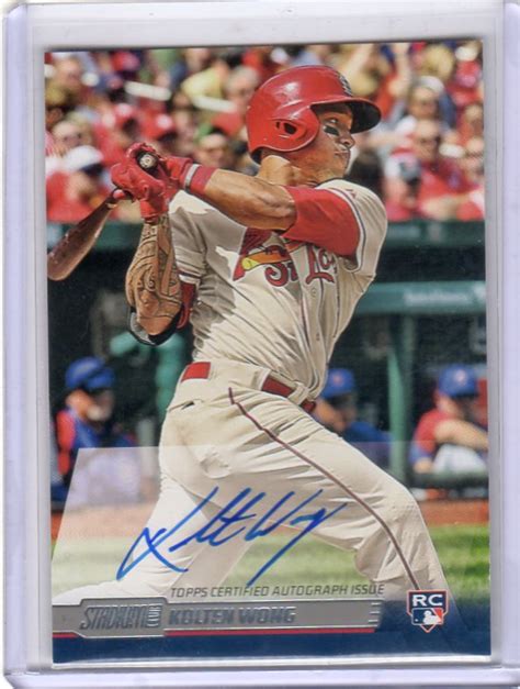 Mint Lab Tokyo Topps Stadium Club Kolten Wong