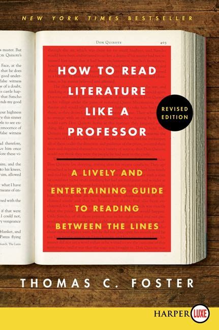 How To Read Literature Like A Professor Thomas C Foster