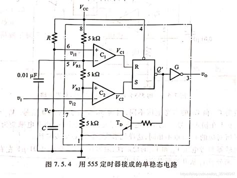 555 定时器的时间计算555定时器充放电时间公式 Csdn博客