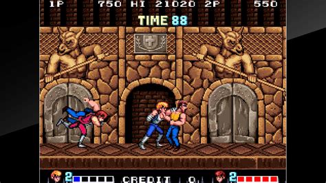 Arcade Archives Double Dragon Videojuego PS4 Y Switch Vandal