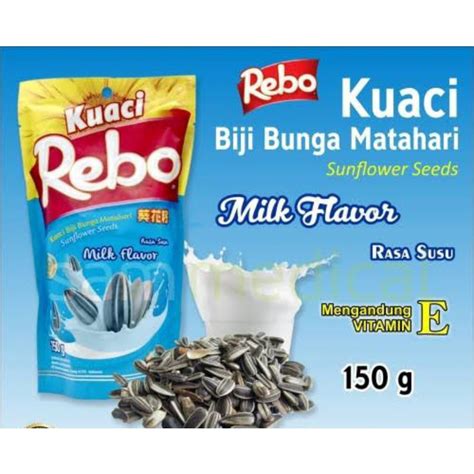 Jual Kuaci Rebo Rasa Susu Gr Shopee Indonesia