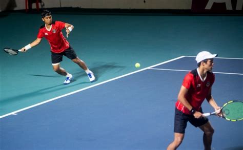 Tenis Ganda Putra Indonesia Raih Medali Perak Di Sea Games