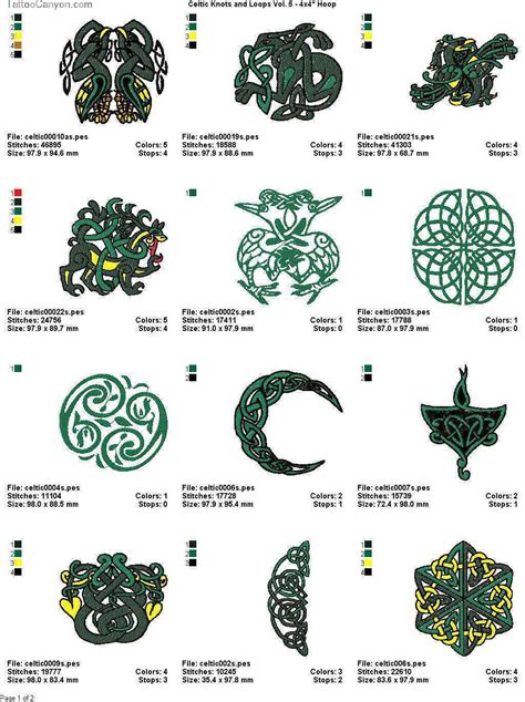 Celtic Knot Tattoo Designs a. | Celtic | Pinterest | Circle tattoos