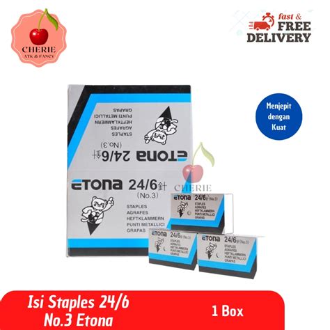 Jual Isi Staples Etona No Box Shopee Indonesia