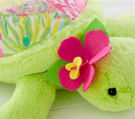 Plush Lilly Pulitzer Turtle Kids Stuffed Animal Pottery Barn Kids