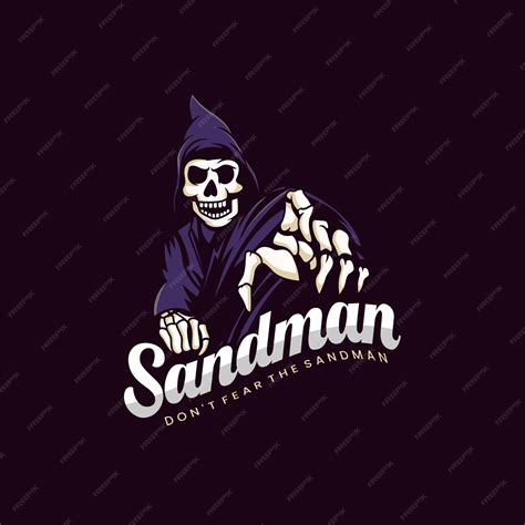 Premium Vector Vector Logo Illustration Sandman E Sport And Sport Style