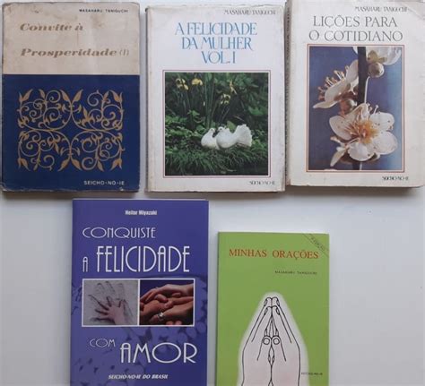 Coleção 5 Livros Seicho no ie Obras Clássicas Livro Usado 81154773