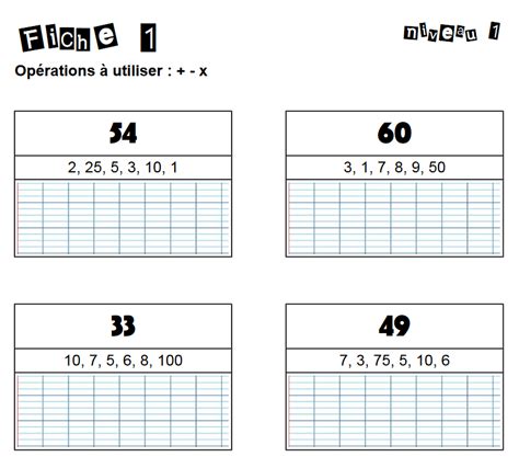 Le Rituel Le Compte Est Bon En CM1 Et CM2 Archipel Education