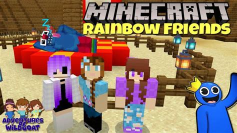 Rainbow Friends On Minecraft Map Friends Adventures Rainbow Minecraft