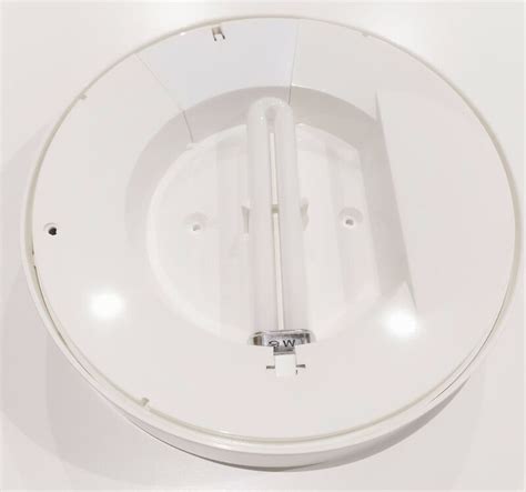 Round Shape Luminaire With 9w Compact Fuorescent Lamp Electronic Lightshop