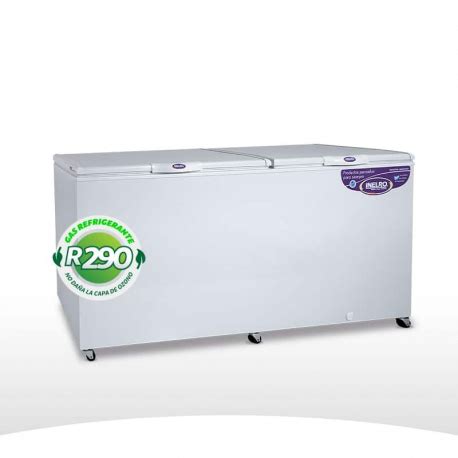 FREEZER EXHIBIDOR INELRO FIH 700 BLANCO 695L RUEDAS HORIZONTAL ICBC