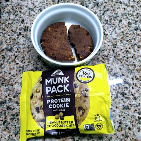 Munk Pack Protein Cookie Peanut Butter Chocolate Chip Reviews Abillion