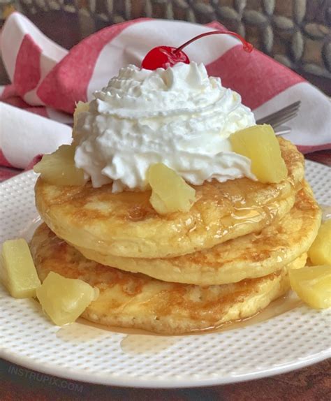 A Super Quick Easy And Fun Breakfast Idea Pineapple Upside Down