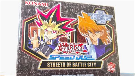 This Box Is NICE OPENING SPEED DUEL STREETS OF BATTLE CITY YouTube