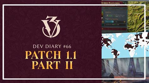 Victoria 3 Dev Diary 66 Patch 1 1 Part 2 YouTube