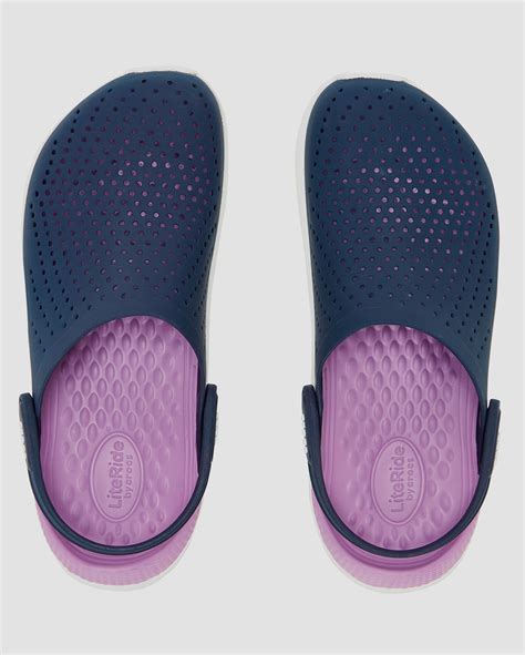 Riachuelo Sand Lia Clog Literide Crocs Azul Marinho