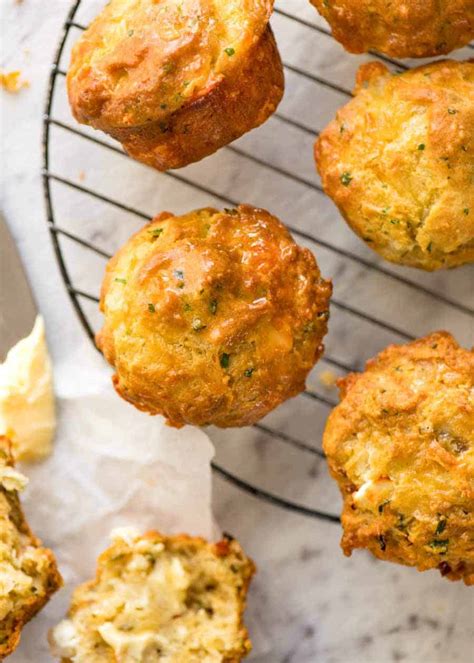 Savoury Cheese Muffins Recipetin Eats