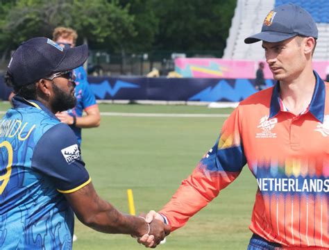 Sl Vs Ned Sri Lanka Wins Toss Elects To Bowl First Against