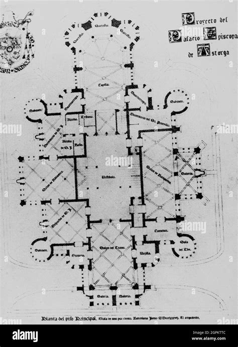 Palacio Episcopal de Astorga León realizado por Gaudí 1889 1893