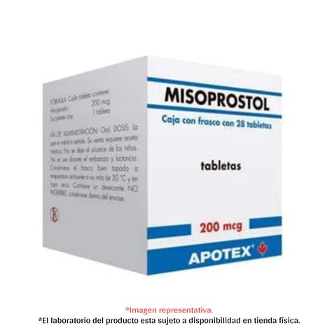 Misoprostol Mcg Tab Farmacias La Generosa